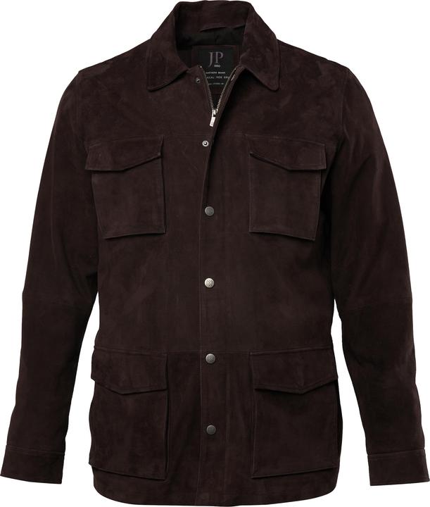 Produktbild JP1880 Leder-Fieldjacket, Leder, Ziegen-Veloursleder, viele Taschen (7XL)