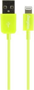 Produktbild Energizer LCAEHUSYIPGR2 Lightning Connector Datenkabel für Apple iPhone 5 grün (1 m, USB 2.0)