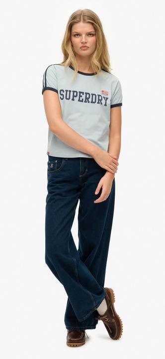 Actual product image Superdry Athletic Essential Stripe Tee (16)
