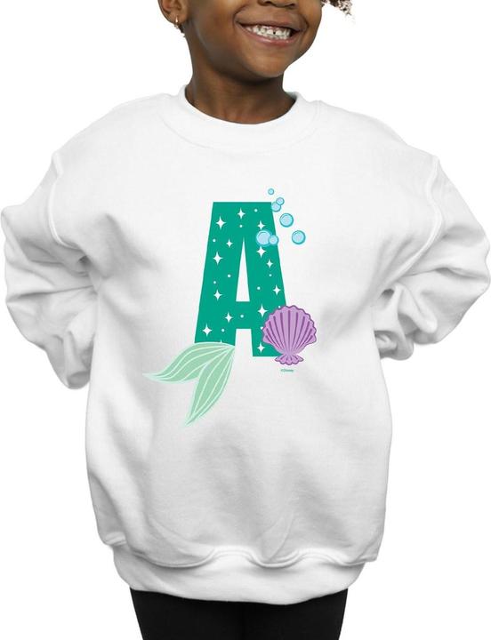 Produktbild Disney Alphabet A Is For Ariel Sweatshirt Mädchen (128)