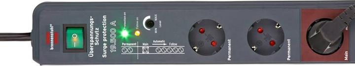 Produktbild Brennenstuhl Secure-Tec (8 x, CEE 7/3, 3 m)