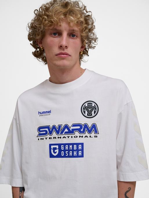Actual product image hummel hmlOVERSIZED T-SHIRT GAMBA (XS)