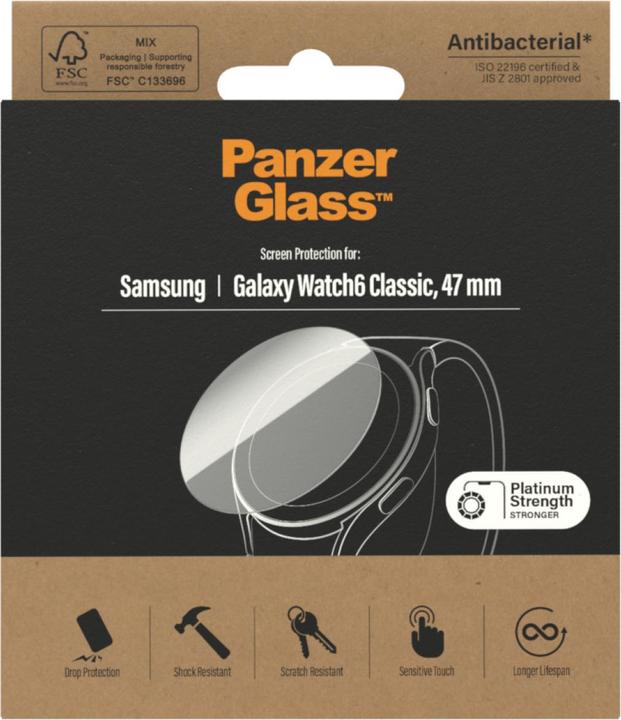 Produktbild PanzerGlass Screen Protection (Galaxy Watch6 Classic (47 mm))
