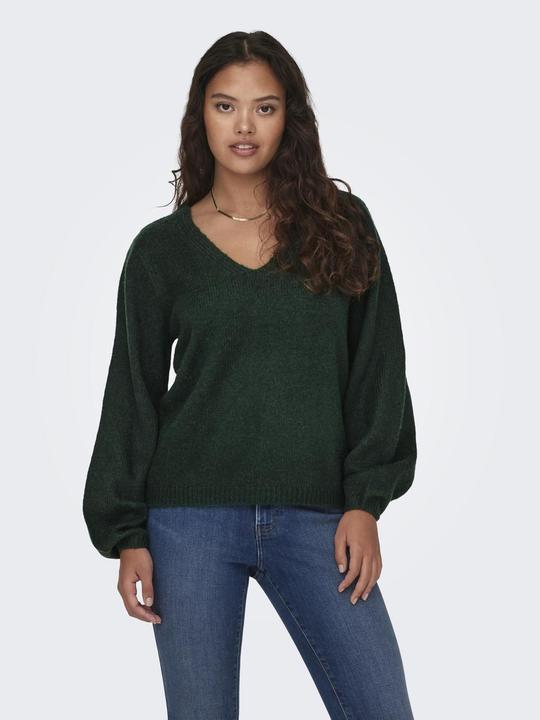 Produktbild JdY V-Ausschnitt Strickpullover (3XL)