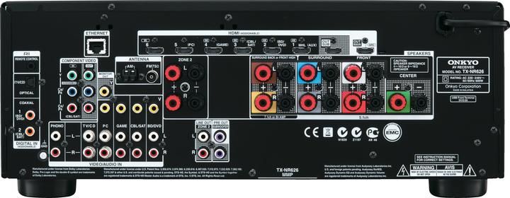 Produktbild Onkyo Tx-Nr626 (7.2 Kanal, AM, FM)