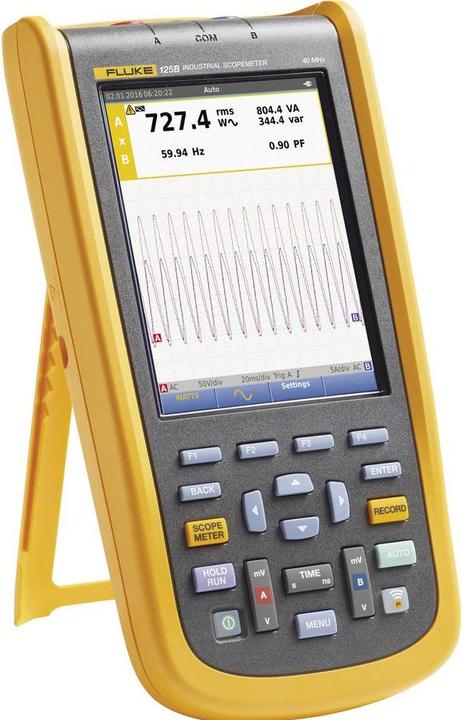Image du produit Fluke Oscilloscope à main (scope meter) 124B/EU 4 (CAT IV 600V)