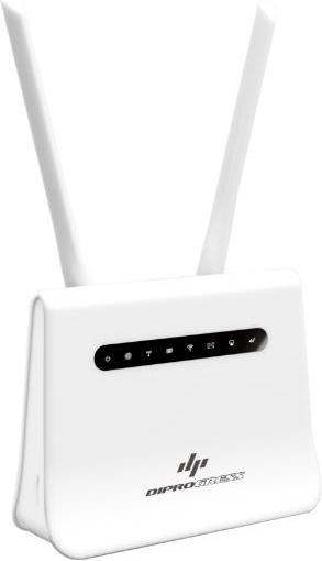 Actual product image Diprogress WLAN SIM Router 4G 300Mbit/s mit wiederaufladbarem Lithium-Akku, Wohnmobil-Router, tragba