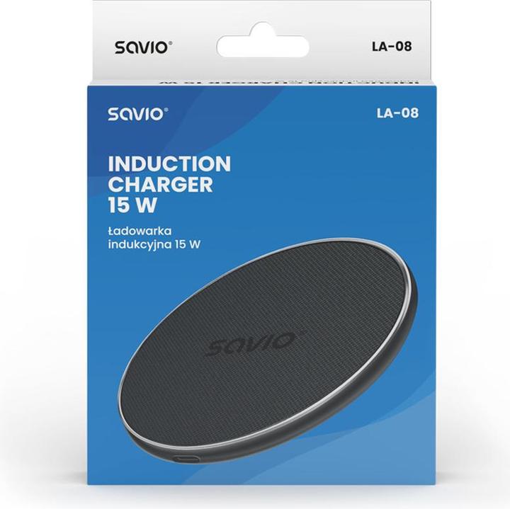 Produktbild Savio LA-08 mobile device charger Smartphone Black USB Outdoor (15 W)