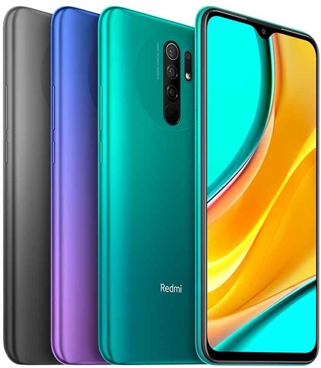 Productafbeelding Xiaomi Redmi 9 (32 GB, Oceaangroen, 6.53", Dubbele SIM, 13 Mpx, 4G)