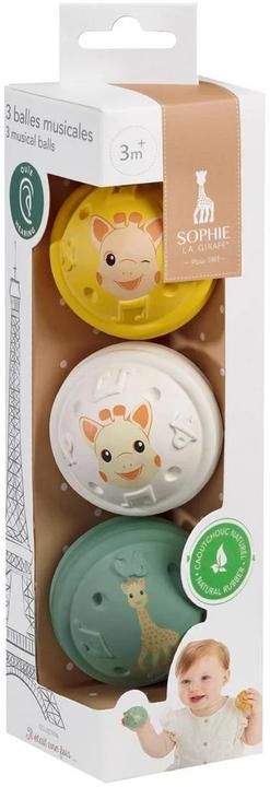 Produktbild Sophie la girafe Beschäftigungsspielzeug Musikalische Bälle (Deutsch, Französisch, Englisch, Italienisch, Polnisch)