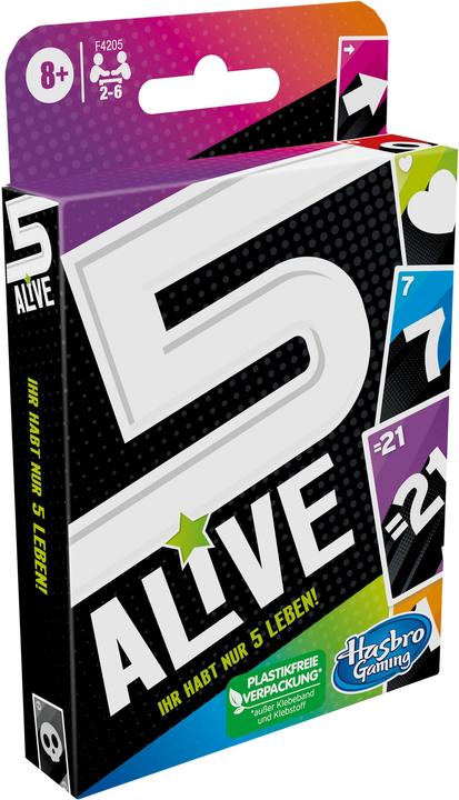 Hasbro Gaming Five Alive Kartenspiel (Deutsch)