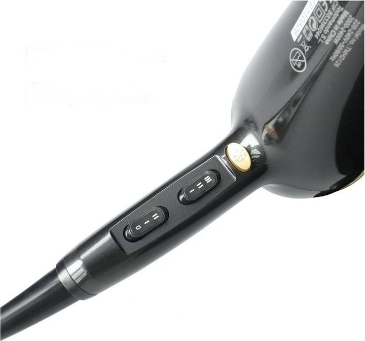 Produktbild TM Electron TMHD126 Professional Hair Dryer AC Motor 2400W Ionic Function 3 Heat and 2 Speed Settings - 1 Unit