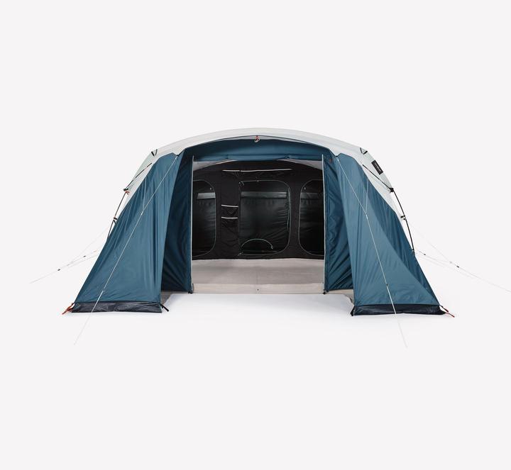 Immagine prodotto Quechua Familienzelt Stangenaufbau - Arpenaz 6.3 F&B 6 Personen 3 Kabinen (Tenda, 25.75 kg, 6 persone)
