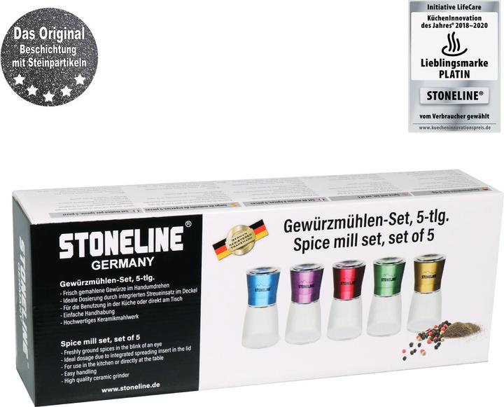 Actual product image Stoneline Salt / pepper mill, purple (Various spices, Chili, Herbs)