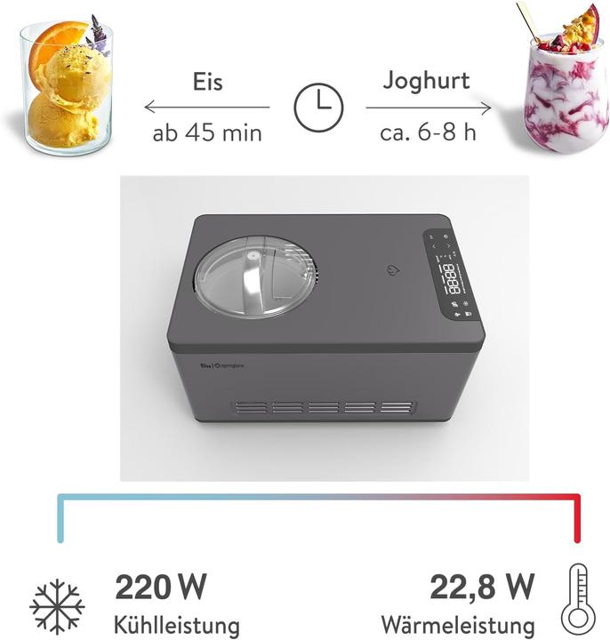 Produktbild Springlane Eismaschine und Joghurtbereiter Elisa