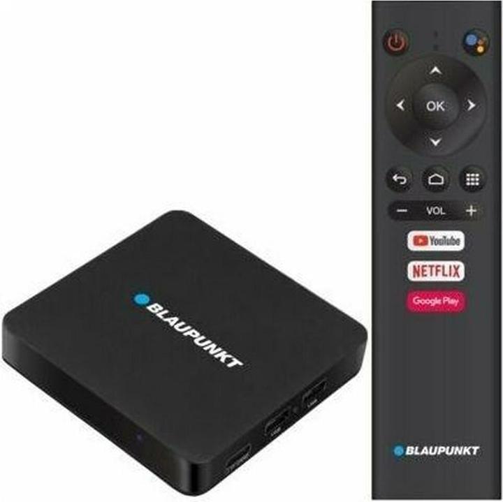 Actual product image Blaupunkt PC Box Android B Stream Bt 5.0 Android 10b Wi-Fi Nero 4k Smart (8 GB, Android 10)