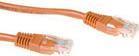 Actual product image Brown 0.5 meter U/UTP CAT5E patch cable with RJ45 connectors CAT5E U/UTP BROWN 0.50M (U/UTP, CAT5e, 0.50 m)