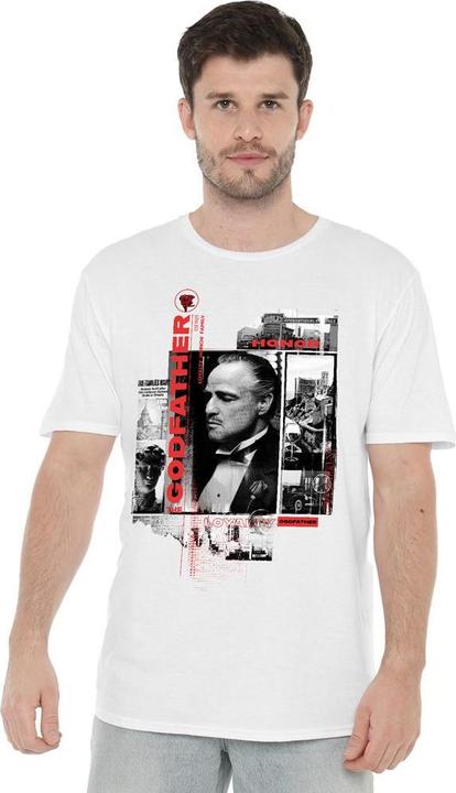 Immagine prodotto The Godfather Maglietta Don Vito Corleone Collage Uomo (4XL)