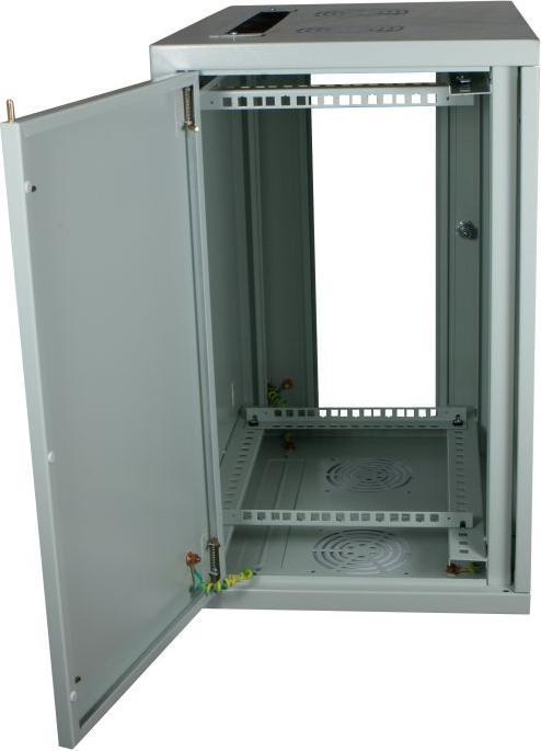Produktbild Allnet 19 Wandgehäuse 5HE B602 / T370mm 1-teilig *lichtgrau* SMH-Serie (10.86 HE, 19 Zoll Rack)