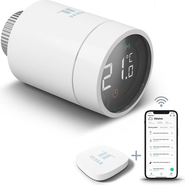 Image du produit Tesla Style de vanne thermostatique intelligente
