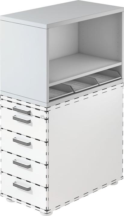 Produktbild kaiserkraft RENATUS - Containeraufsatz (43 x 80 x 53 cm)