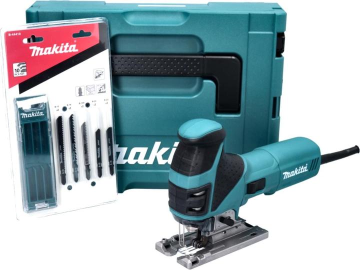 Actual product image Makita 4351 FCTJ Pendelhubstichsäge 720 W + 16x Sägeblatt + Makpac