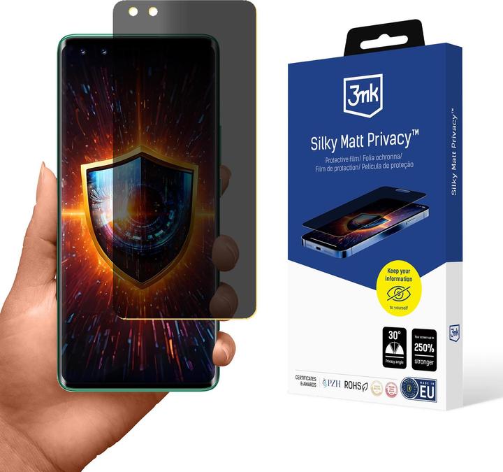 Actual product image 3MK Folia ochronna prywatyzujÄ ca matowa Silky Matt Privacy na Huawei Nova 11 Pro