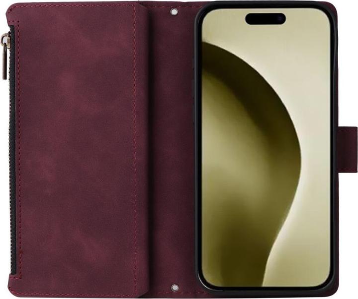 Actual product image Cover-Discount iPhone 16 Pro - Wallet case with lanyard (Apple iPhone 16 Pro)