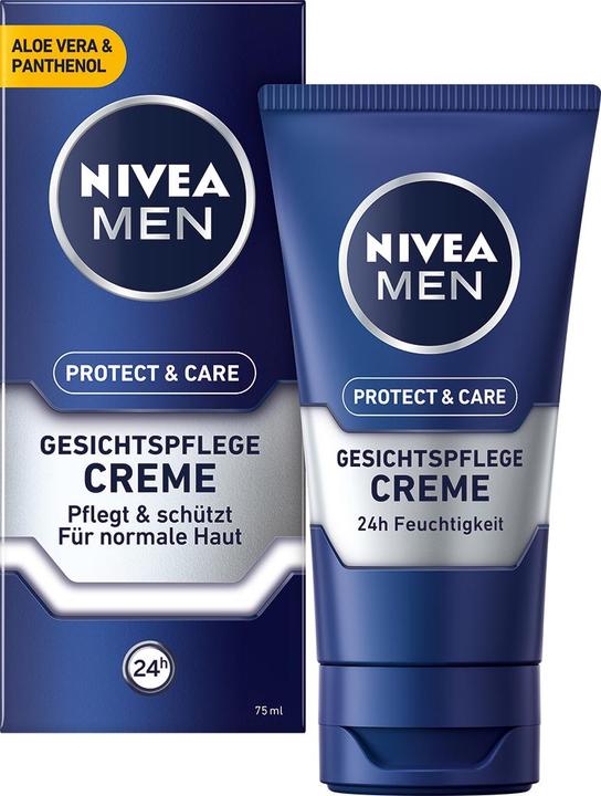 Actual product image NIVEA MEN Protect&Care (75 ml, Day cream, Up to SPF 10)