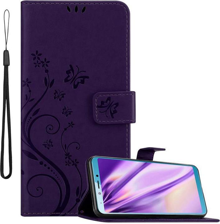 Floral violet foncé