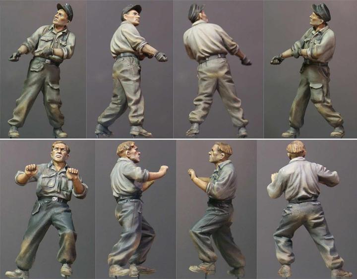 Image du produit Mini art French Tank Repair Crew.Special Edition