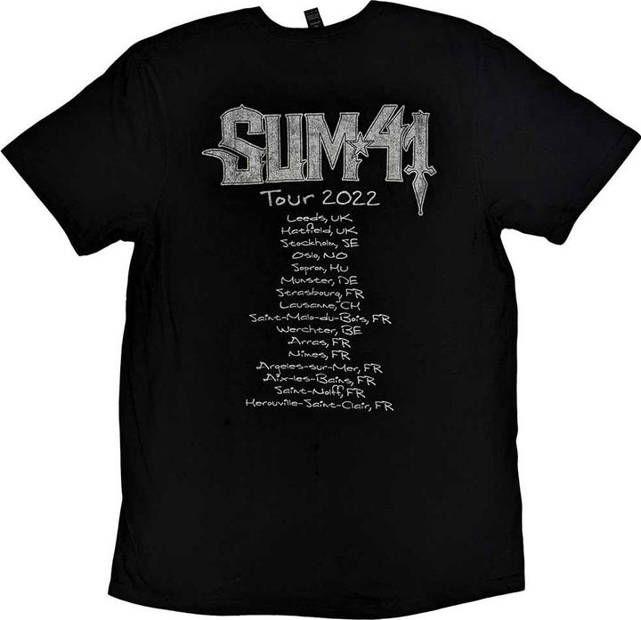 Produktbild Universal Textiles European Tour 2022 TShirt (S)