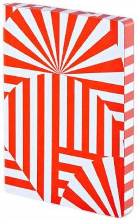 Nuuna Graphic L, Fancy Fans (22 x 16,5 cm, Pointillés, Couverture souple)