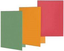 Actual product image Elba File cover, DIN A4, manila cardboard, without print, orange 250 gsm (A4, 1 x)