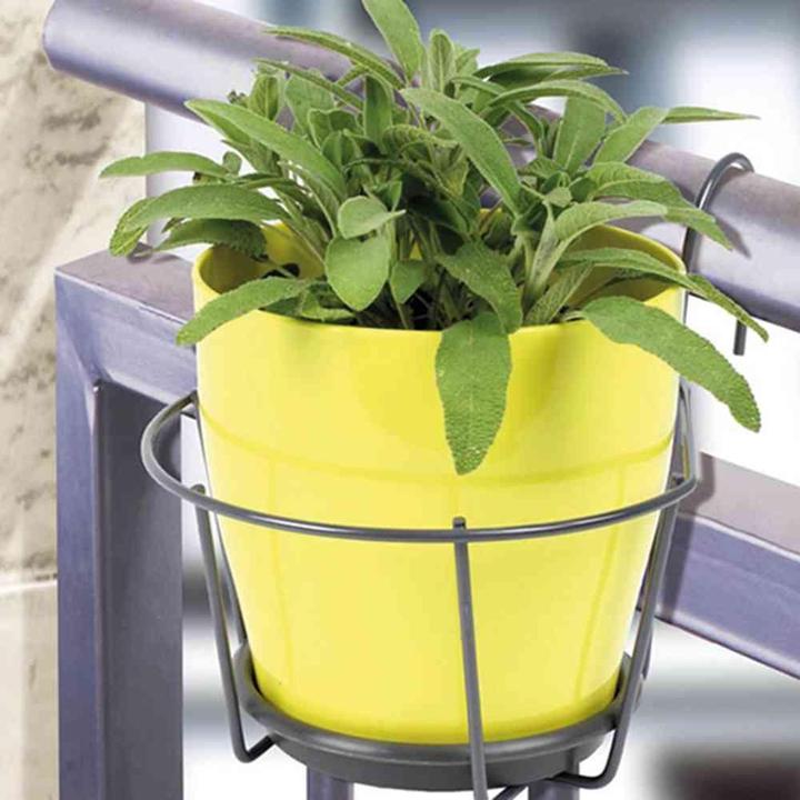 Actual product image Jardifer Flower pot holder for hanging grey, Ø 16 cm