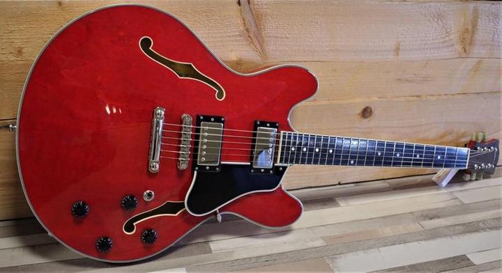 Image du produit Eastman Guitars Eastman T386 Rouge (Guitare électrique, Polyuréthane, Érable)