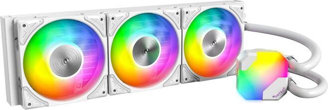 Actual product image Montech Hyper Flow ARGB 360 AIO, White
