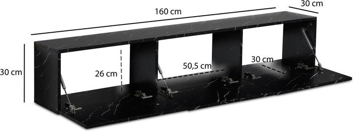 Productafbeelding Wohnling Hangend (160 x 30 x 30 cm)