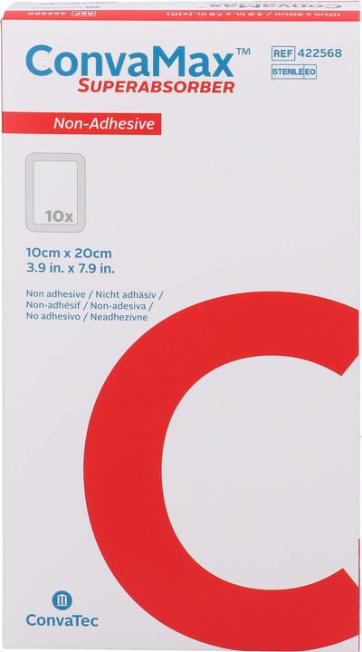 Immagine prodotto ConvaTec Superabsorber 10x20cm nicht adhäsiv (10 x)