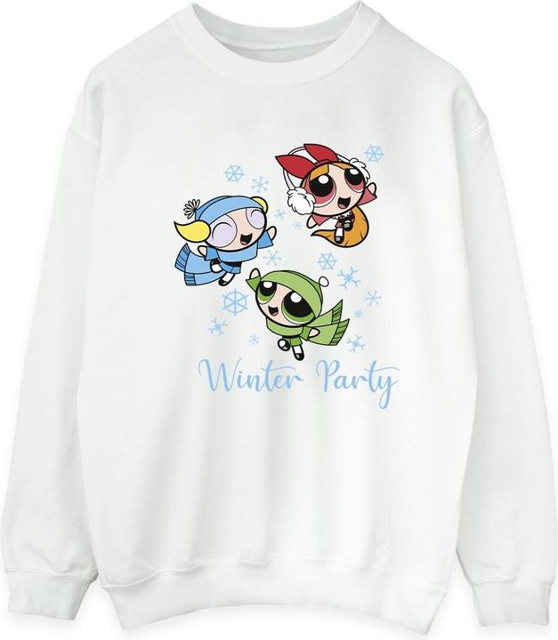 The Powerpuff Girls Girls Winter Party Sweatshirt (XXL)