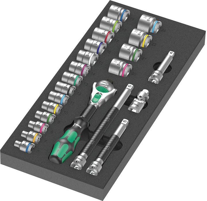 Wera 9721 Schaumstoffeinlage 8000 B Zyklop Set 1