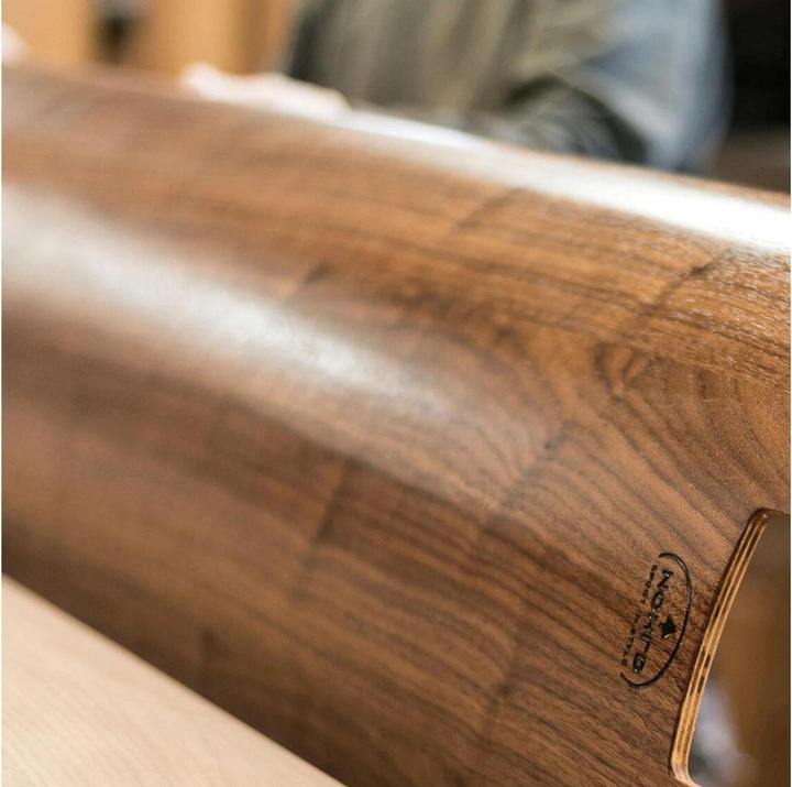 Produktbild NOHrD Sprossenwand WallBars Nussbaum, mit 14 Sprossen