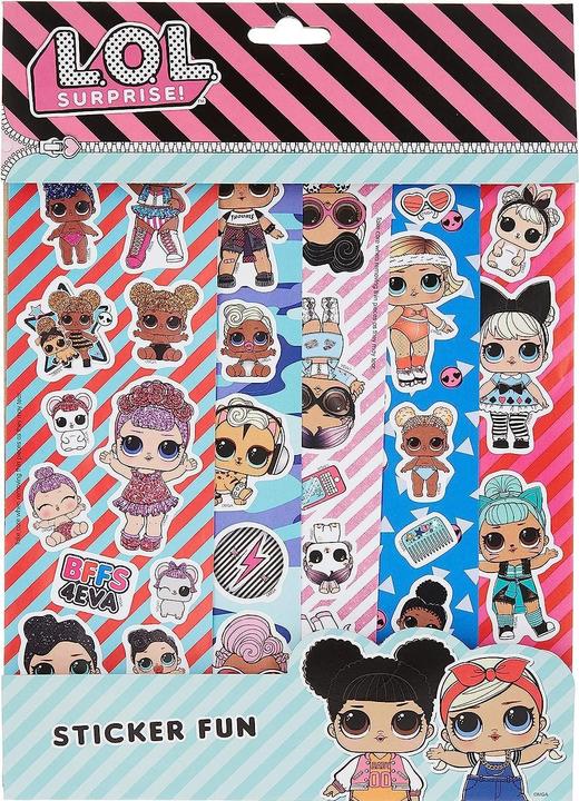 Produktbild Surprise! Fun Characters Aufkleberbogen (5erPack)
