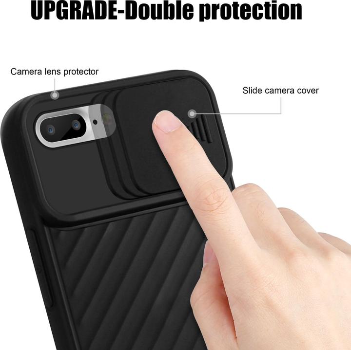 Produktbild Cadorabo TPU Cover mit Kamera Schutz (Apple iPhone 7 Plus, Apple iPhone 7s Plus)
