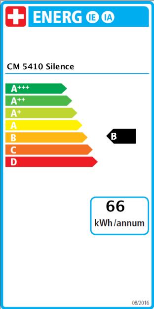 Energie-Label Miele CM 5410 (CH-Stecker)
