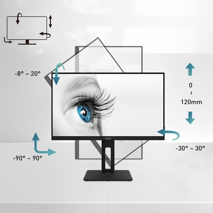 Actual product image MSI PRO MP242APDE (1920 x 1080 pixels, 23.80")