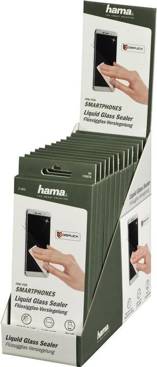 Produktbild Hama Flüssigglas-Versiegelung für Smartphone und Tablet (1 Stück)