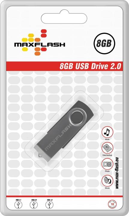 Image du produit MaxFlash Clé USB standard 8GB (8 Go, USB-A)