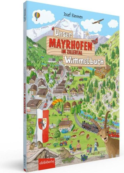 Produktbild Unser MAYRHOFEN IM ZILLERTAL Wimmelbuch (Deutsch, Josef Hammen, 2023)
