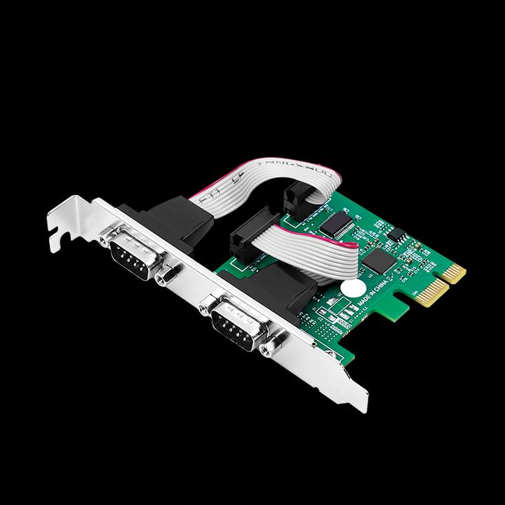 Produktbild LogiLink 2 x serielle (COM) PCIe